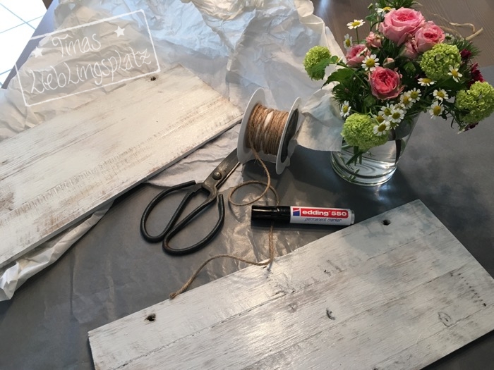 DIY- Kräuter- und Gartenschilder - Tinas Lieblingsplatz